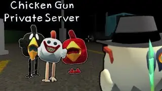 Esta versión de Chicken gun es RARA 😨 || Probando Chicken gun private server 🔥