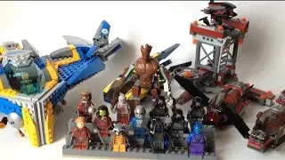 Lego Guardians of the Galaxy. Review of all sets. Лего Стражи Галактики. Обзор всех наборов.