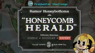 Cuphead Peashooter Expert Challenge - Rumor Honeybottoms