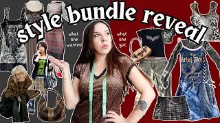 what's inside a thrifted style bundle by me! || did i nail it? 🤔