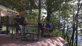 МОЙ БЕССТРАШНЫЙ ПОЛЕТ НА ZIP LINE/Skypark/Сочи Адлер 2017