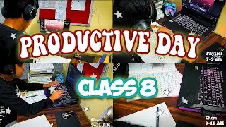 Study vlog Class 8 | CBSE Study vlog | Day in my life