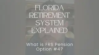 FRS Pension Option 4 - FRS Shorts