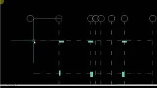 Drawing Column Axis Using Autocad Starting From Architectural Plan
