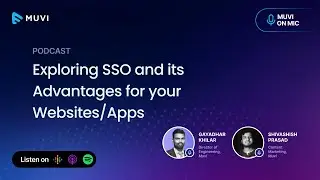 🎙️ Podcast: Exploring SSO and its Advantages for Your Websites/Apps | Muvi On Mic