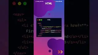 Navbar with HTML and  CSS 