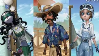 NEW Summer B skins for Cowboy, Dream Witch, Mechanic. Mechanic A Acc. Poster Identity V