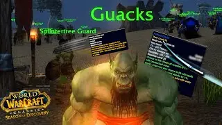 GUACKS'S SPEED RUNS TO RAID  | WoW Season of Discovery | Level 1-25.