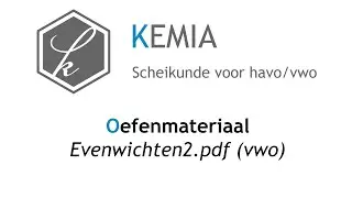 Oefenmateriaal: Evenwichten2.pdf (vwo)