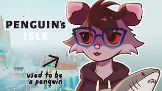 Making a Cute Penguin Habitat - Playing Penguin Isle