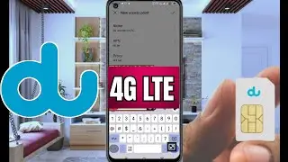 du Sim card uae 4G to 5G  Settings | du uae APN setting 2024