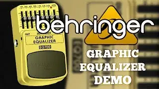 Behringer EQ700 Graphic Equalizer Demo