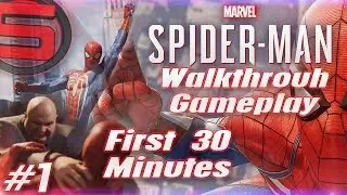 Marvel's Spider Man - Walkthrough Part 1 [PS4]