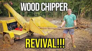 Will This JUNKYARD WOOD CHIPPER Relive Former Glory Days?