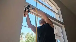 Como Instalar Molduras para Ventanas / How to Picture frame a Window.