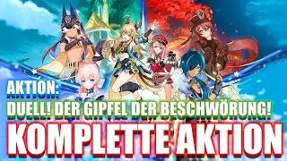 Duell! Der Gipfel der Beschwörung! ~ Komplette Aktion mit Timestamps ~ Genshin Impact