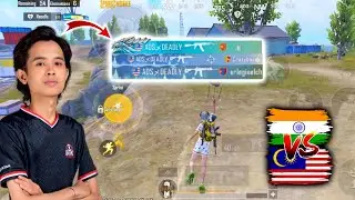 🇲🇾 Malaysian Tiktoker Challenged 🇮🇳 India's No.1 Solo Conqueror 😱- iPhoneXR,11,11Pro,11ProMax,12,12P