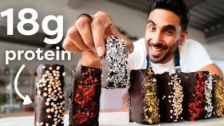 My high-protein bars made with anti-inflammatory whole foods (gut-friendly, no-bake)