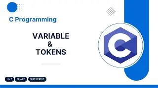 Tokens in C language | variable in c | How many types of tokens in C programming language