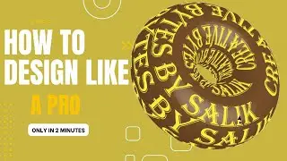 How to create a Donuts Text Effect in Illustrator