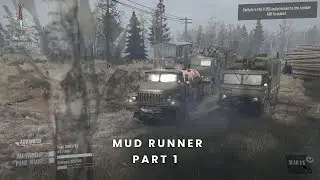 MUD RUNNER GAMEPLAY {PART1}  TRUCKS GAME