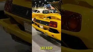 90's Lambo Rear End Bumper Gap #shorts