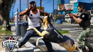 CHIEN D'ATTAQUE DE LA GENDARMERIE [GTA 5 LSPDFR]