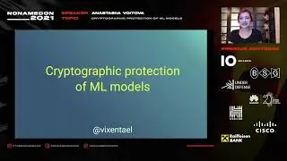 Cryptographic protection of ML models. - Anastasiia Voitova
