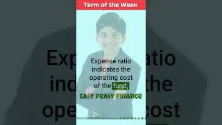 💲 Expense Ratio 💲
