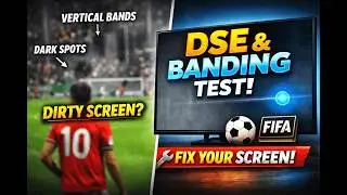 Vertical Banding & Dirty Screen Effect Test 4K (1 Hour) | Panel Uniformity Check