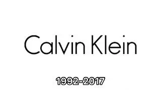 Calvin Klein historical logos