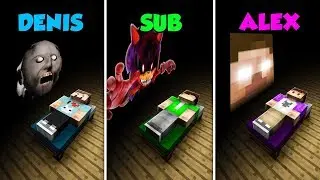DENIS vs SUB vs ALEX -- NIGHTMARE/DREAM in Minecraft! (The Pals)