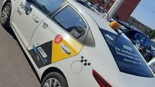 Taxi in St. Petersburg Summer 2023 working as a rental driver