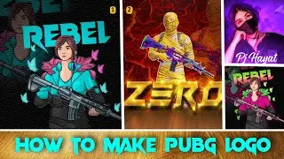 How to make pubg Gaming logo || PicsArt Pubg gaming logo editing tutorial || Gaming logo editing
