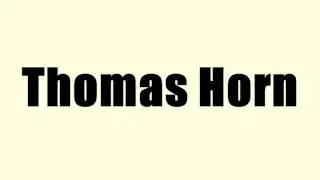 Thomas Horn