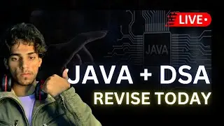 🚀 JAVA + DSA PRACTICE LIVE | Beginner to Pro Journey | Quick Revision Today | Java Practice