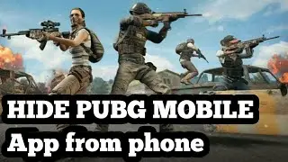 🔥Hide pubg mobile from android phone|| how to hide pubg from mobile settings??