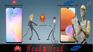 Compression between Samsung Galaxy A32 5G vs Huawei Nova 8 SE | top camera phones