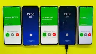Incoming Call +Timer+Alarm Clock Samsung A72/Samsung Note 10 Life/Samsung Z Flip5/ Z Flip3/Z Fold2