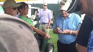 Jack Nicklaus golf hofer signing autographs