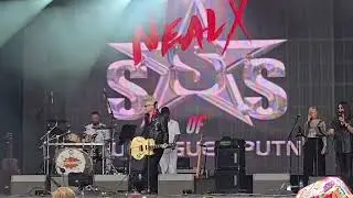 Let's Rock Shrewsbury 2024 - Neal X (Sigue Sigue Sputnik) - "C'mon Everybody"