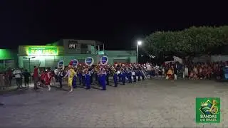 Entrada da Famca no festival de bandas e fanfarras da cidade de Caém -Ba 