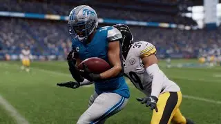 Pittsburgh Steelers vs Detroit Lions - NFL 8/24/24 Full Game Highlights - Madden 25 Sim