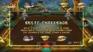 Crash Bash Walkthrough Part 47 HD 200% Warp Room 2 (All Platinum Relics)