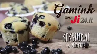 Keksiukai su mėlynėmis