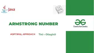 Check Armstrong Number | Optimal Approach Explained Step by Step