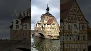 Visiting Bamberg • Germany mini vlog • 😍✨