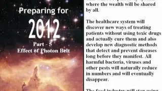 Preparing for 2012 - (Part-5) - Effect of Photon Belt