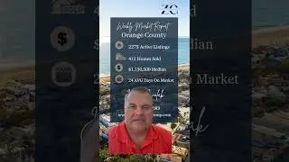 Orange County Housing Market #shorts #OrangeCountyRealEstate #HousingMarketUpdate #SupplyAndDemand