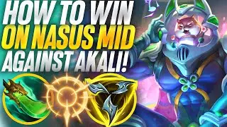 This is how you win with Nasus Midlane! | Carnarius | League of Legends